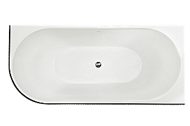 Акриловая ванна Royal Bath NERO RB710302BL-R-GR 170х78 правосторонняя купить в интернет-магазине сантехники Sanbest