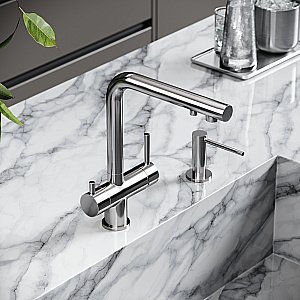 Смеситель для кухни Sancos Foster SC4014BN брашированный никель купить в интернет-магазине сантехники Sanbest