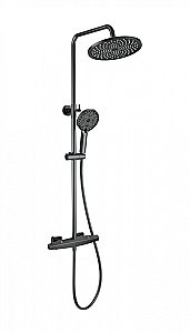 Душевая система с термостатом WONZON & WOGHAND NEO, Темный графит (WW-B3045-A-BGG) купить в интернет-магазине сантехники Sanbest