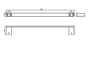 Полотенцедержатель Langberger Accessories 37501D купить в интернет-магазине сантехники Sanbest