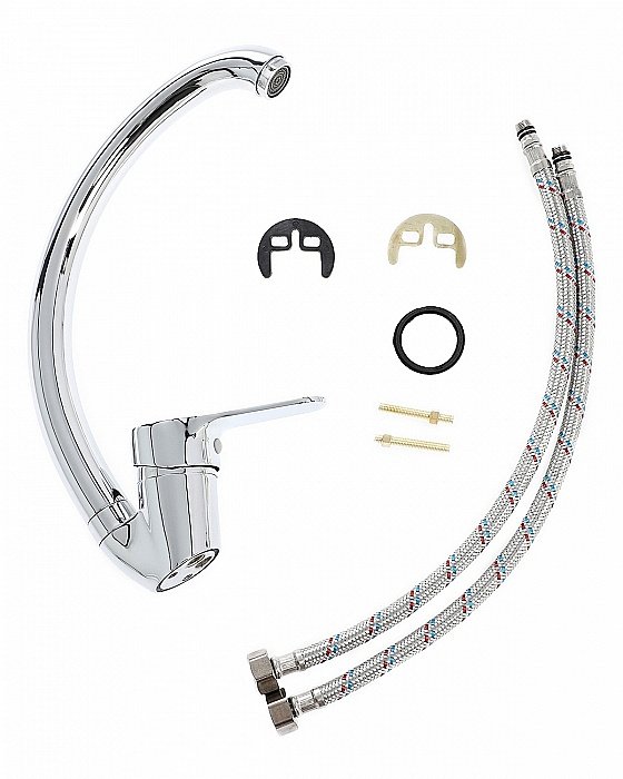 Смеситель для кухни Agger Exact A2100200 хром купить в интернет-магазине сантехники Sanbest