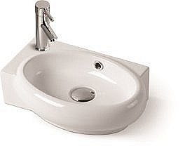 Раковина накладная SantiLine SL-2022R правая купить в интернет-магазине сантехники Sanbest