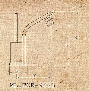 Смеситель для биде Migliore Tor ML.TOR-9023 купить в интернет-магазине сантехники Sanbest