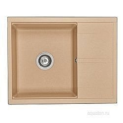 Мойка для кухни Акватон Делия 65 1A718632DE260 бежевый купить в интернет-магазине сантехники Sanbest