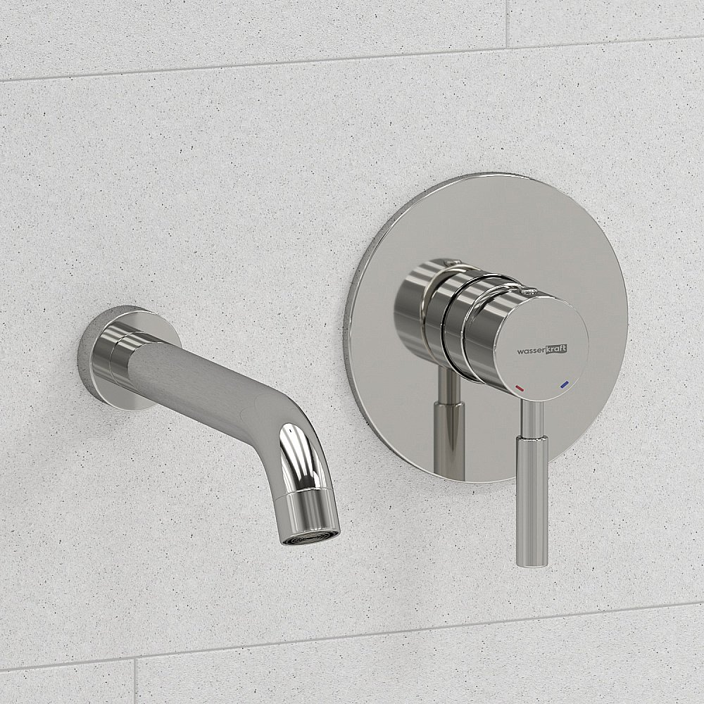 Смеситель для раковины WasserKRAFT A41513 хром купить в интернет-магазине сантехники Sanbest