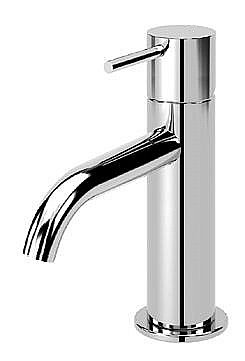 Смеситель для раковины Cezares LEAF-LSM2-L-01-W0 хром купить в интернет-магазине сантехники Sanbest