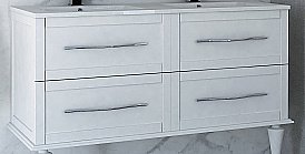 Тумба под раковину Cezares TIFFANY 120 54954 Bianco opaco купить в интернет-магазине сантехники Sanbest