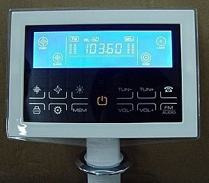 Ванна акриловая Gemy Face to You G9085 K 180х116 белая с гидромассажем купить в интернет-магазине Sanbest