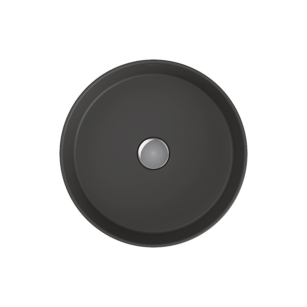 Раковина накладная BERGES Ego SL 181021 38 антрацит матовый купить в интернет-магазине Sanbest