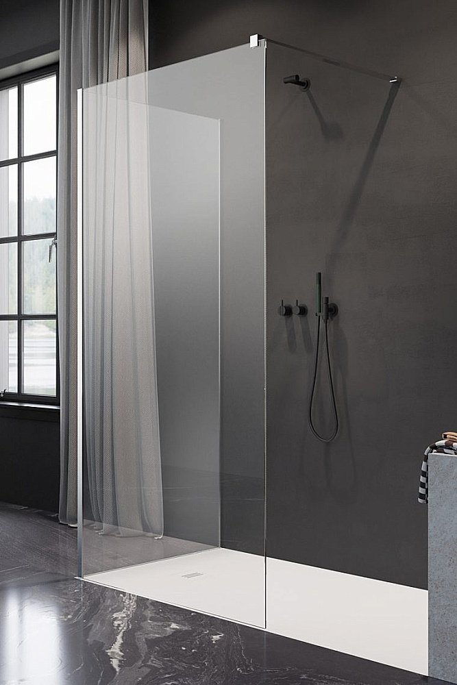 Душевое ограждение Radaway Modo New IV 80х100 стекло прозрачное/профиль хром купить в интернет-магазине Sanbest