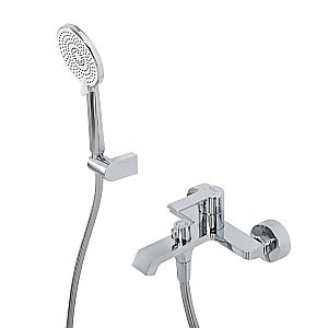 Смеситель для ванны и душа BelBagno AURORA-VASM-CRM хром купить в интернет-магазине сантехники Sanbest