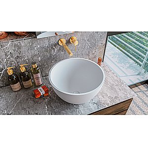 Раковина накладная WhiteCross AMETHYST 50 0711.050050.200 белая матовая купить в интернет-магазине Sanbest