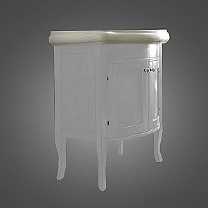 Тумба с раковиной Kerasan Retro 735130 69 белый матовый с 3 отверстиями для ванной в интернет-магазине Sanbest