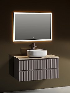 Тумба с раковиной Sancos SNOB T 100 со столешницей, Doha Soft для ванной в интернет-магазине Sanbest