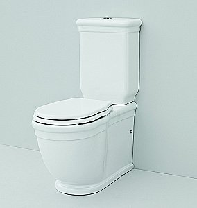 Унитаз напольный Artceram Hermitage HEV006 01 00 хром купить в интернет-магазине Sanbest