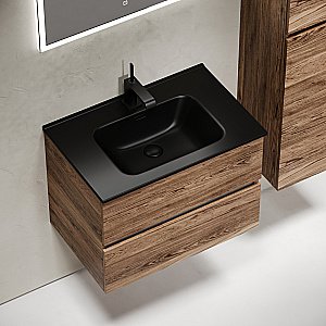 Тумба с раковиной Sancos Urban 70 UR70ECH дуб чарльстон для ванной в интернет-магазине Sanbest