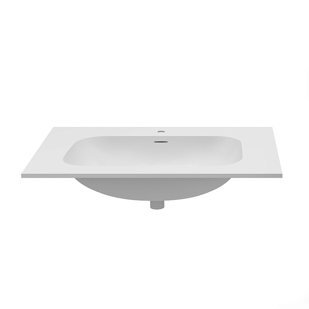 Раковина Vincea Elise VCB-4EL800MW белый матовый купить в интернет-магазине Sanbest
