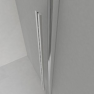 Душевая дверь Vincea Lugano VDS-1L140CL-1 140 хром купить в интернет-магазине Sanbest