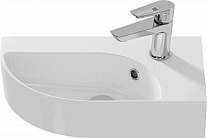 Раковина угловая Cersanit CAMEO 46 S-UM-CAM45/1-w/63405 белая купить в интернет-магазине Sanbest