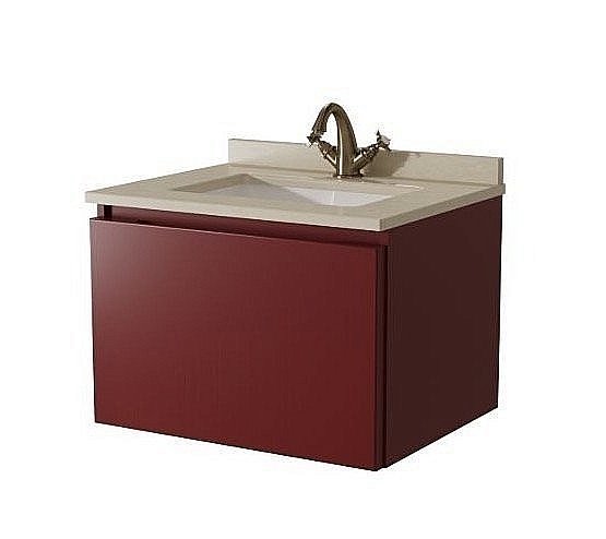 Тумба с врезной раковиной Caprigo Ponza 65F для ванной в интернет-магазине Sanbest