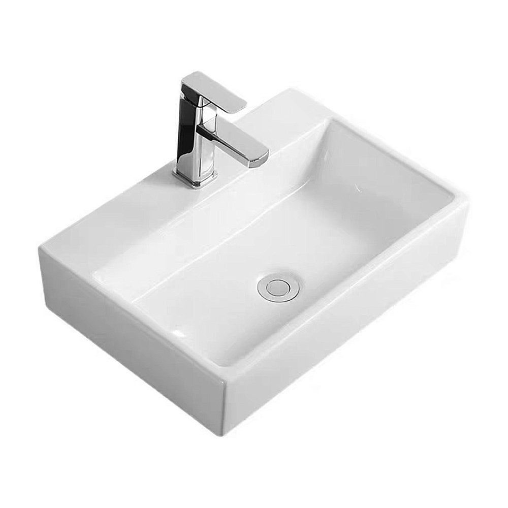 Раковина накладная/подвесная RGW GS-21 80121021-01 белый купить в интернет-магазине Sanbest