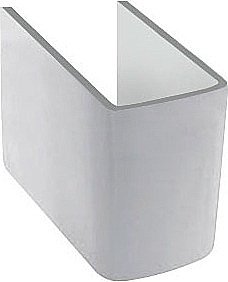 Раковина с полупьедесталом Jacob Delafon ODEON UP 56 E4737-00/18566W-00 белая купить в интернет-магазине Sanbest