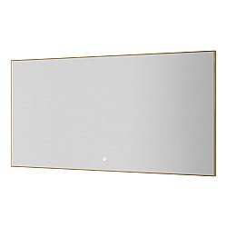 Зеркало Boheme 140 543-140-G золото в ванную от интернет-магазине сантехники Sanbest