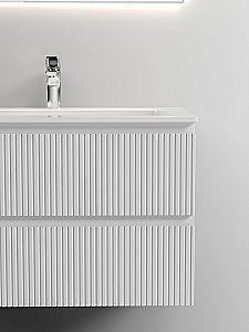 Тумба с раковиной Sancos SNOB T SNT100W 100 Bianco для ванной в интернет-магазине Sanbest