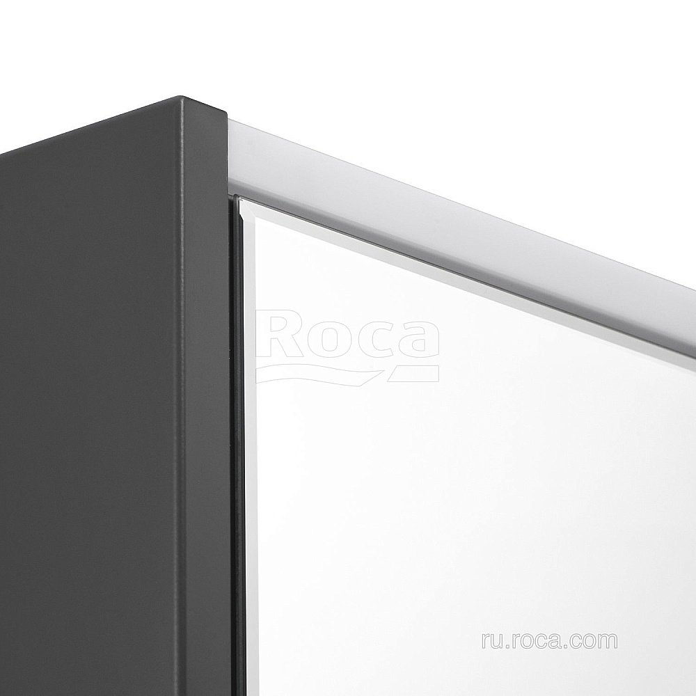 Зеркальный шкаф Roca Ronda ZRU9302969 70 белый глянец/антрацит купить в интернет-магазине сантехники Sanbest