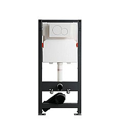 Инсталляция для унитаза Savoy SV101 кнопка белая купить в интернет-магазине сантехники Sanbest