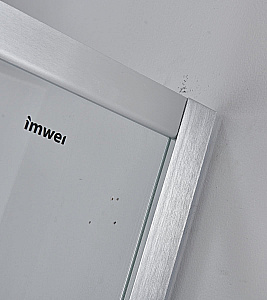 Душевой уголок Timo Imwei 90х90 YL-9001F стекло матовое/профиль серебро купить в интернет-магазине Sanbest