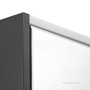 Зеркальный шкаф Roca Ronda ZRU9302969 70 белый глянец/антрацит купить в интернет-магазине сантехники Sanbest