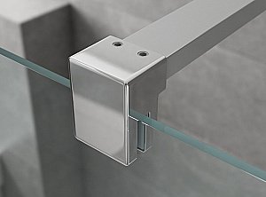 Душевой уголок Ambassador Diamond 12011107 80x120 стекло прозрачное/профиль хром купить в интернет-магазине Sanbest