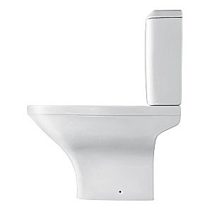 Унитаз-компакт Santek Лайн 1WH501573 безободковый, с бачком, с крышкой микролифт купить в интернет-магазине Sanbest