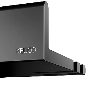 Полочка для душа Keuco Reva 12858370000 Черный матовый купить в интернет-магазине сантехники Sanbest