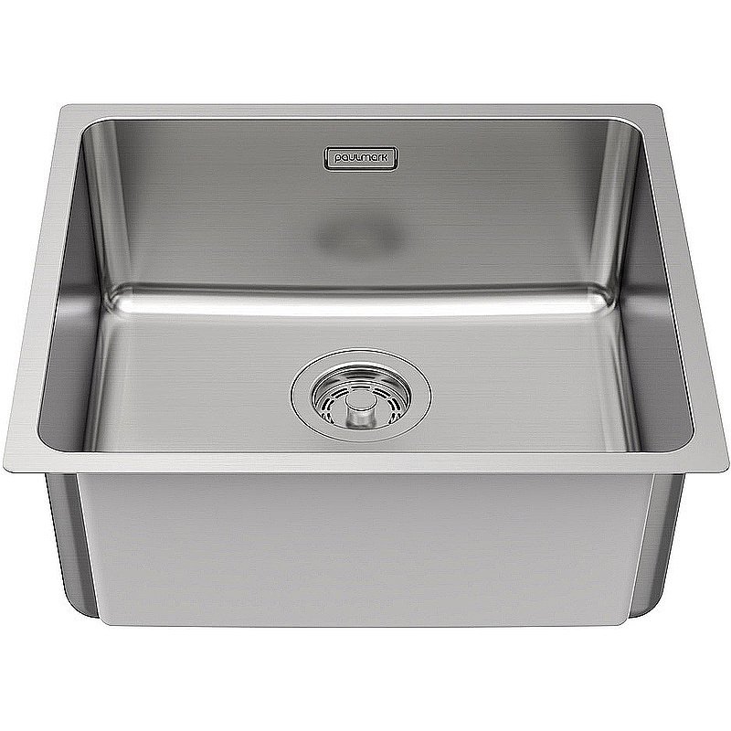 Кухонная мойка Paulmark Yuni 49 YU49-BS брашированная сталь купить в интернет-магазине сантехники Sanbest