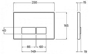 Инсталляция для унитаза BelBagno BB097 купить в интернет-магазине сантехники Sanbest