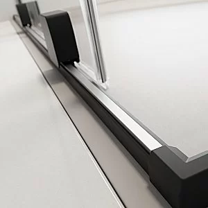 Шторка для ванны Radaway Furo SL Black PND II 120 стекло прозрачное/профиль черный матовый купить в интернет-магазине Sanbest