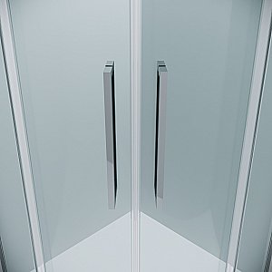 Душевой уголок Grossman Cosmo 301.K33.02.1010.10.00 100x100 стекло прозрачное/профиль хром купить в интернет-магазине Sanbest