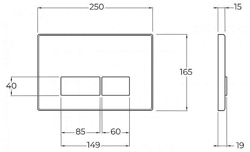 Инсталляция для унитаза BelBagno BB097 купить в интернет-магазине сантехники Sanbest