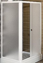 Душевой уголок Радомир Верчелли 120х80 стекло матовое/профиль белый купить в интернет-магазине Sanbest