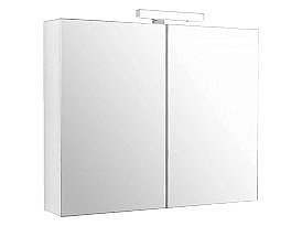 Зеркальный шкаф Jacob Delafon PRESQU`ILE EB928-J5 80 белый глянцевый купить в интернет-магазине сантехники Sanbest