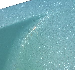 Ванна Эстет Царская 170x73 цвет по RAL c блестками купить в интернет-магазине Sanbest