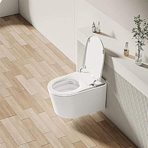 Унитаз подвесной с инсталляцией RGW SW-71 80420271-01 белый, безободковый, с крышкой микролифт, слив-торнадо купить в интернет-магазине Sanbest