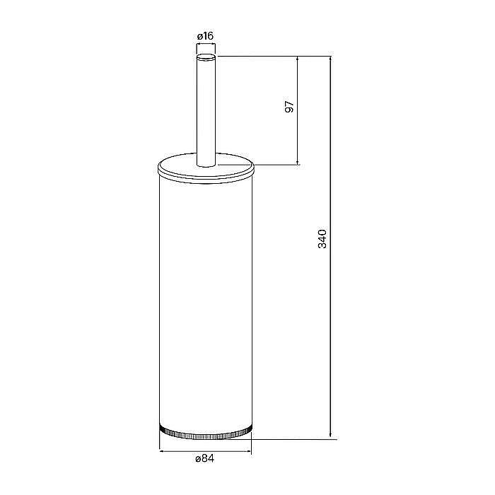Ершик для туалета Iddis Optima Home BRUBL0i47 купить в интернет-магазине сантехники Sanbest
