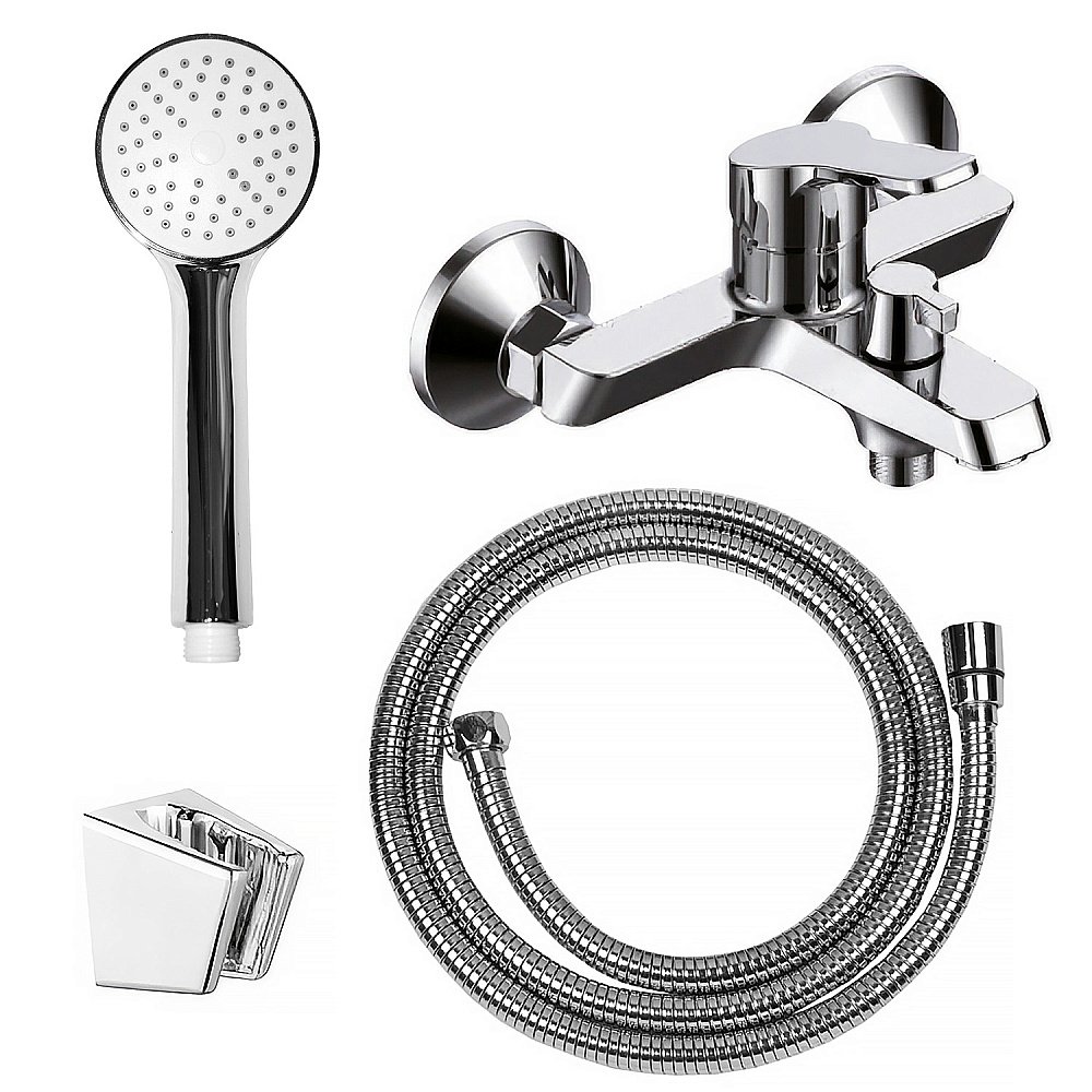 Смеситель для ванны Loranto TINA LR30362001 Хром купить в интернет-магазине сантехники Sanbest