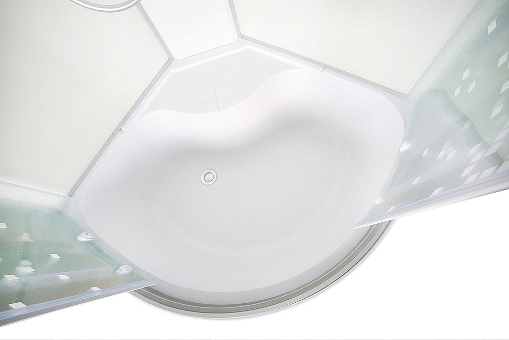 Душевая кабина AvaCan L910 100x100 с электрикой купить в интернет-магазине Sanbest