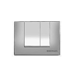 Кнопка для инсталляции BERGES NOVUM S3 хром купить в интернет-магазине сантехники Sanbest