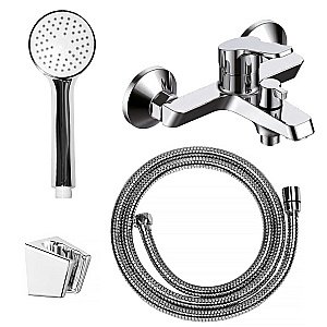 Смеситель для ванны Loranto TINA LR30362001 Хром купить в интернет-магазине сантехники Sanbest