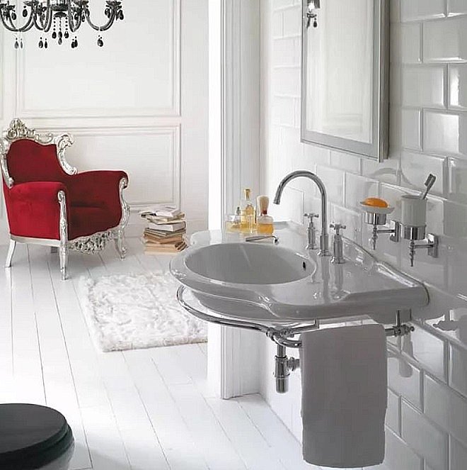 Раковина Globo Paestum 110 PA022.BI*1 белая купить в интернет-магазине Sanbest